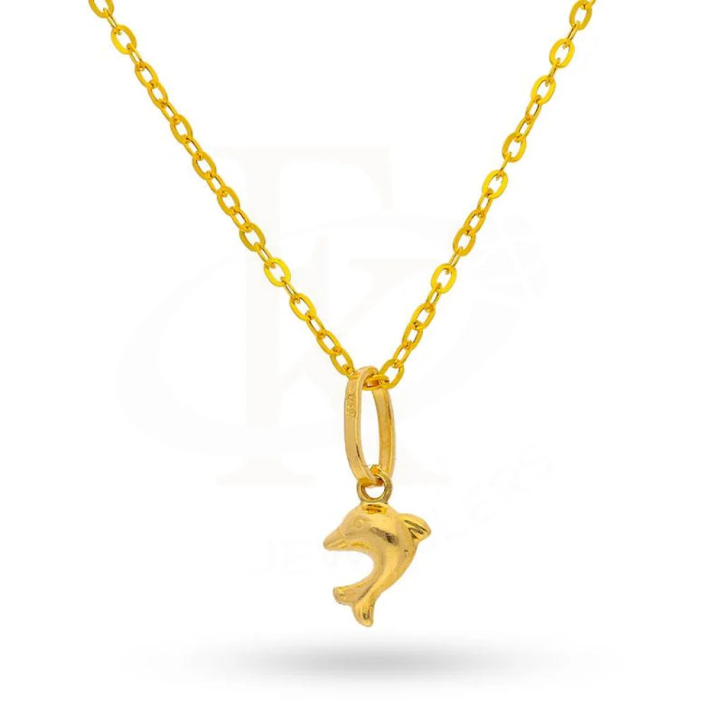 Personalized Name Necklace For Family-Gold Necklace (Chain with Pendant) 18KT - FKJNKL1169