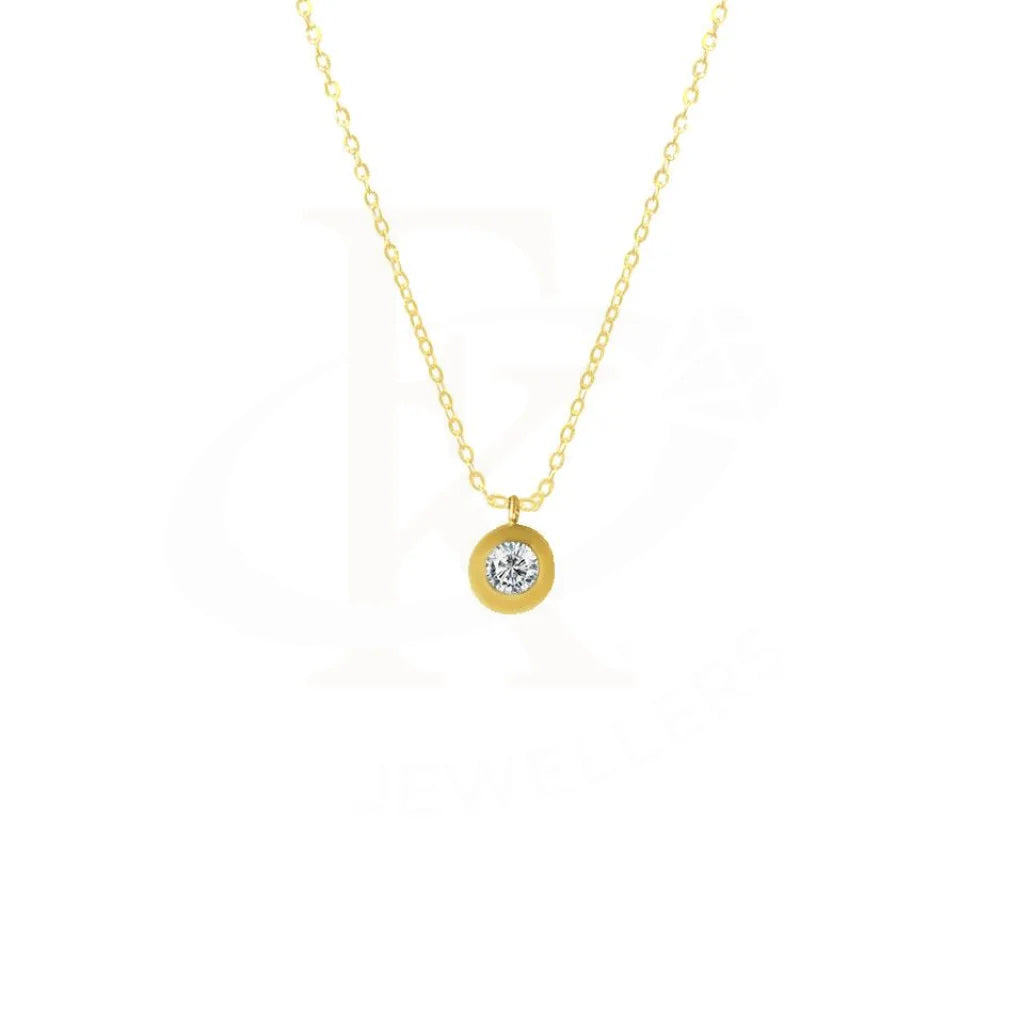 Trendy Long Necklace For Fashion Week-Gold Necklace 18KT - FKJNKL1740