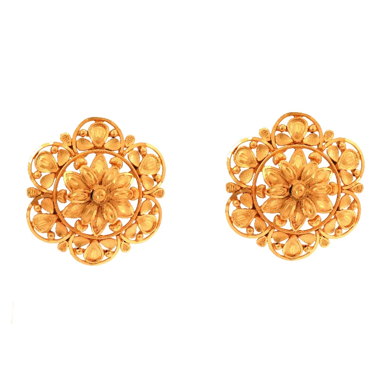 Statement Earrings For Fashion Week-Alpona Big Pasha Earrings