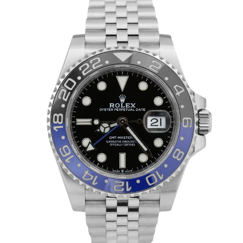 Best Watches For Sports Enthusiasts-2023 PAPERS Rolex GMT-Master II BATMAN Blue Black JUBILEE 40mm 126710 BLNR BOX