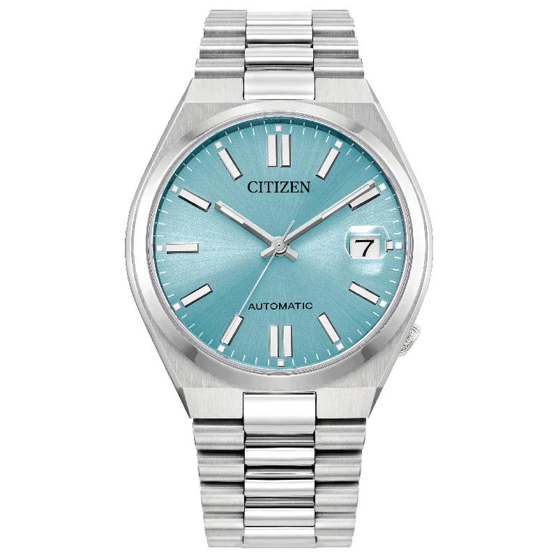 Retro Digital Watches For Men-Citizen Automatic Tsuyosa NJ0200-50L