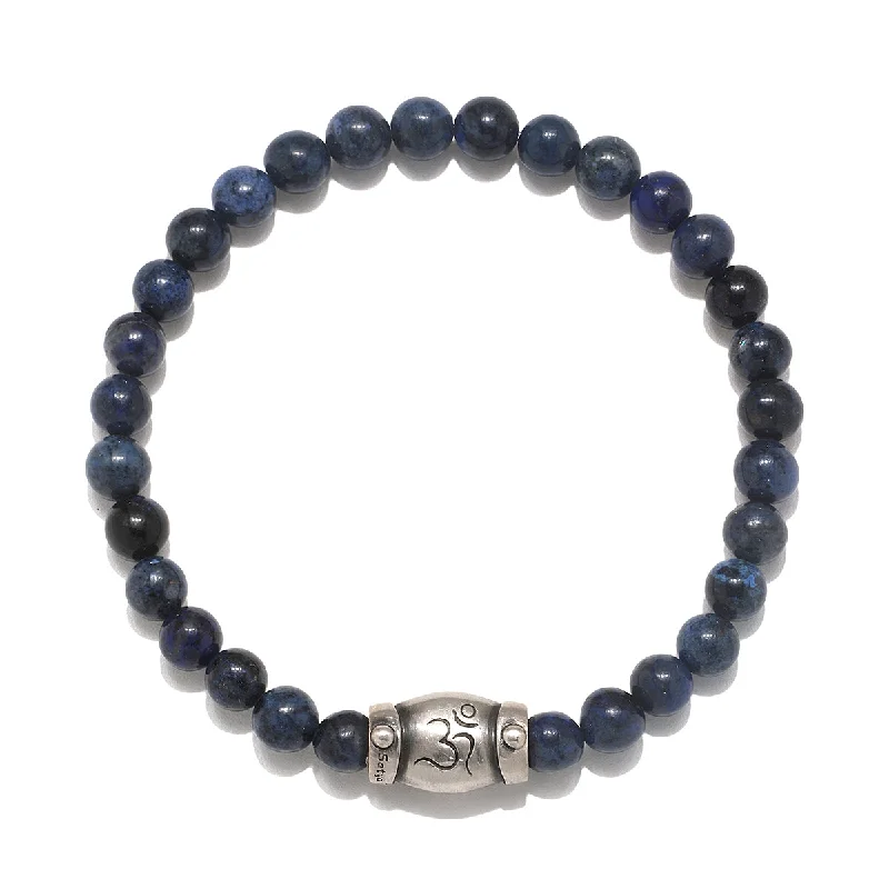 Statement Bracelets For Special Occasions-Self Knowledge Men's Dumortierite Bracelet