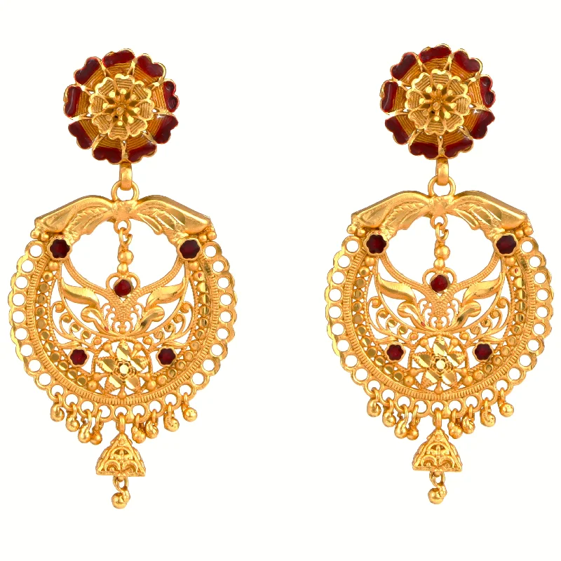 Colorful Hoop Earrings For Party Time-Aarshi Minakari Kanbala