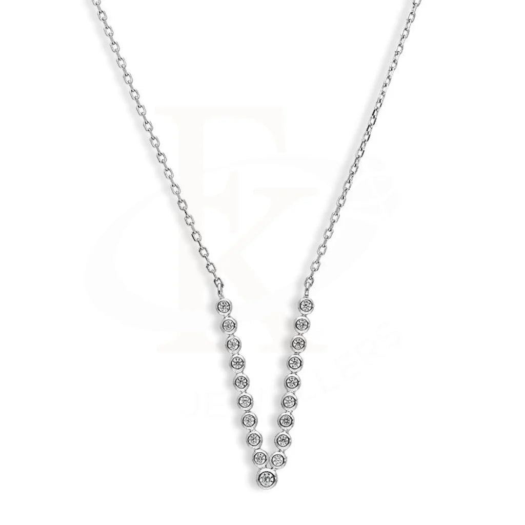 Unique Chain Necklace For Fashionistas-Sterling Silver 925 Beads Necklace - FKJNKLSL2680