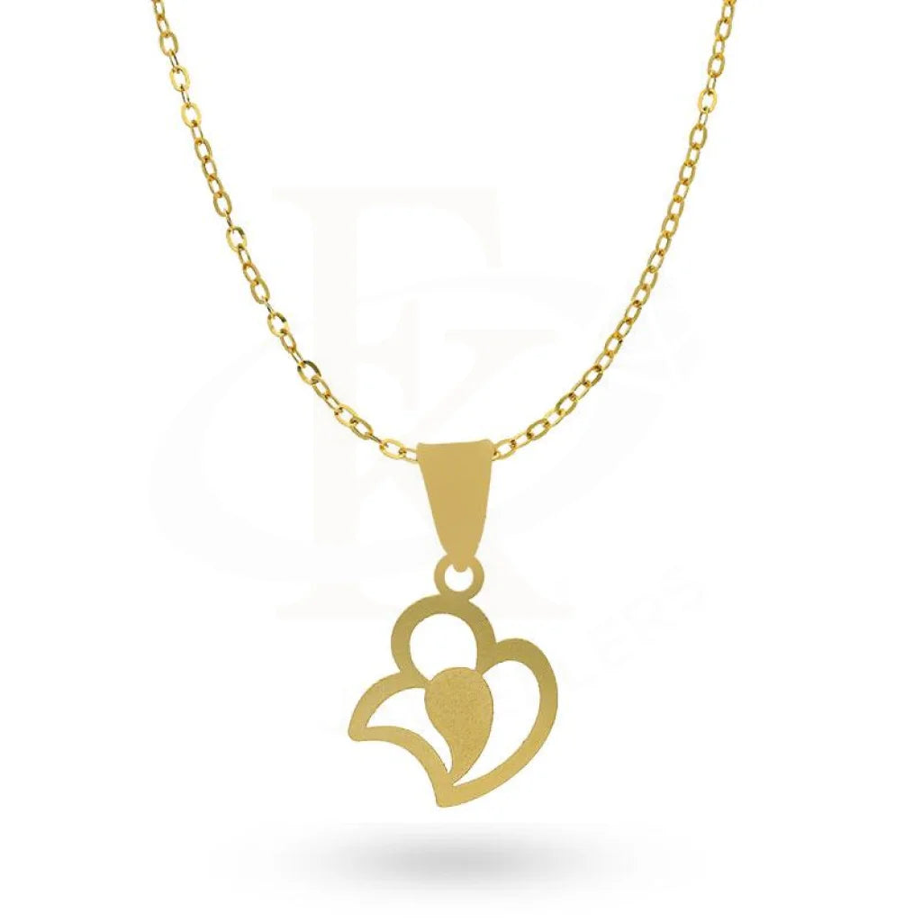 Custom Pendant Necklace For Custom Gifts-Gold Necklace (Chain with Pendant) 18KT - FKJNKL18K2015