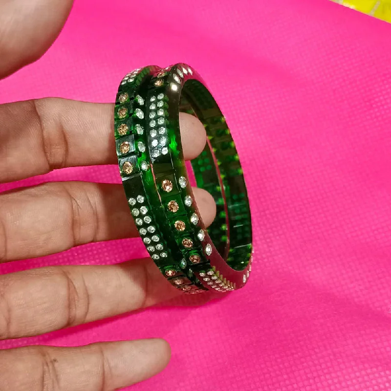 Personalized Wedding Bangles For Special Events-Pooja Bangles Acrylic Bangles Set