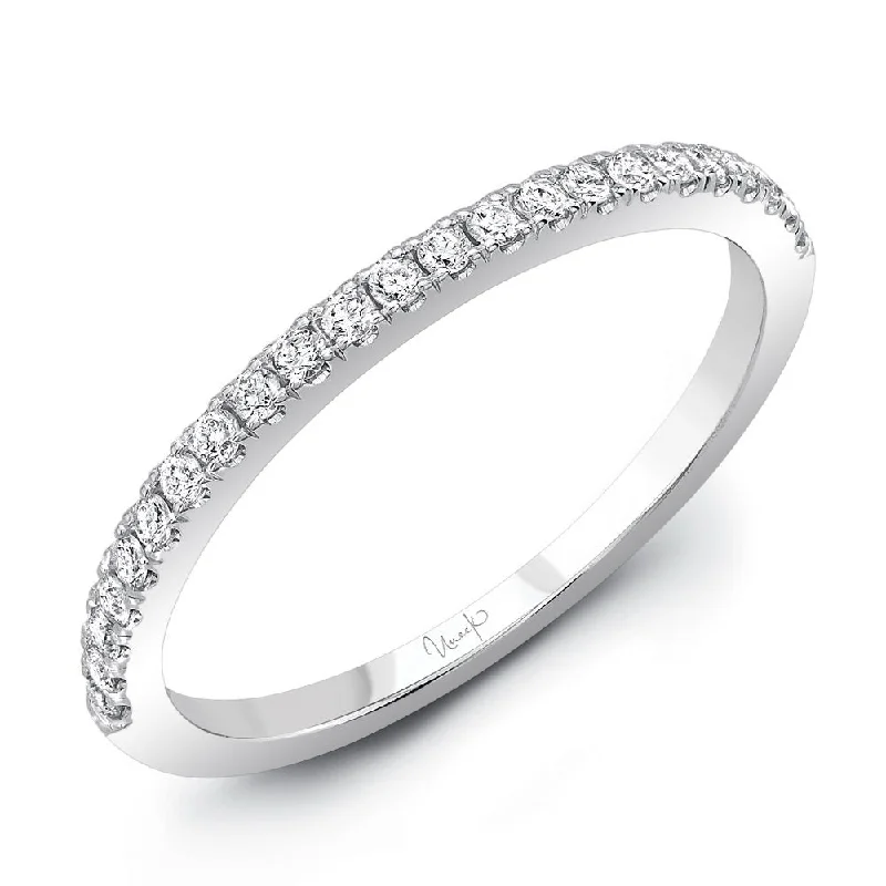 Sparkling Diamond Wedding Rings For Grooms-Uneek Best of the Best Collection 1-Row Wedding Ring