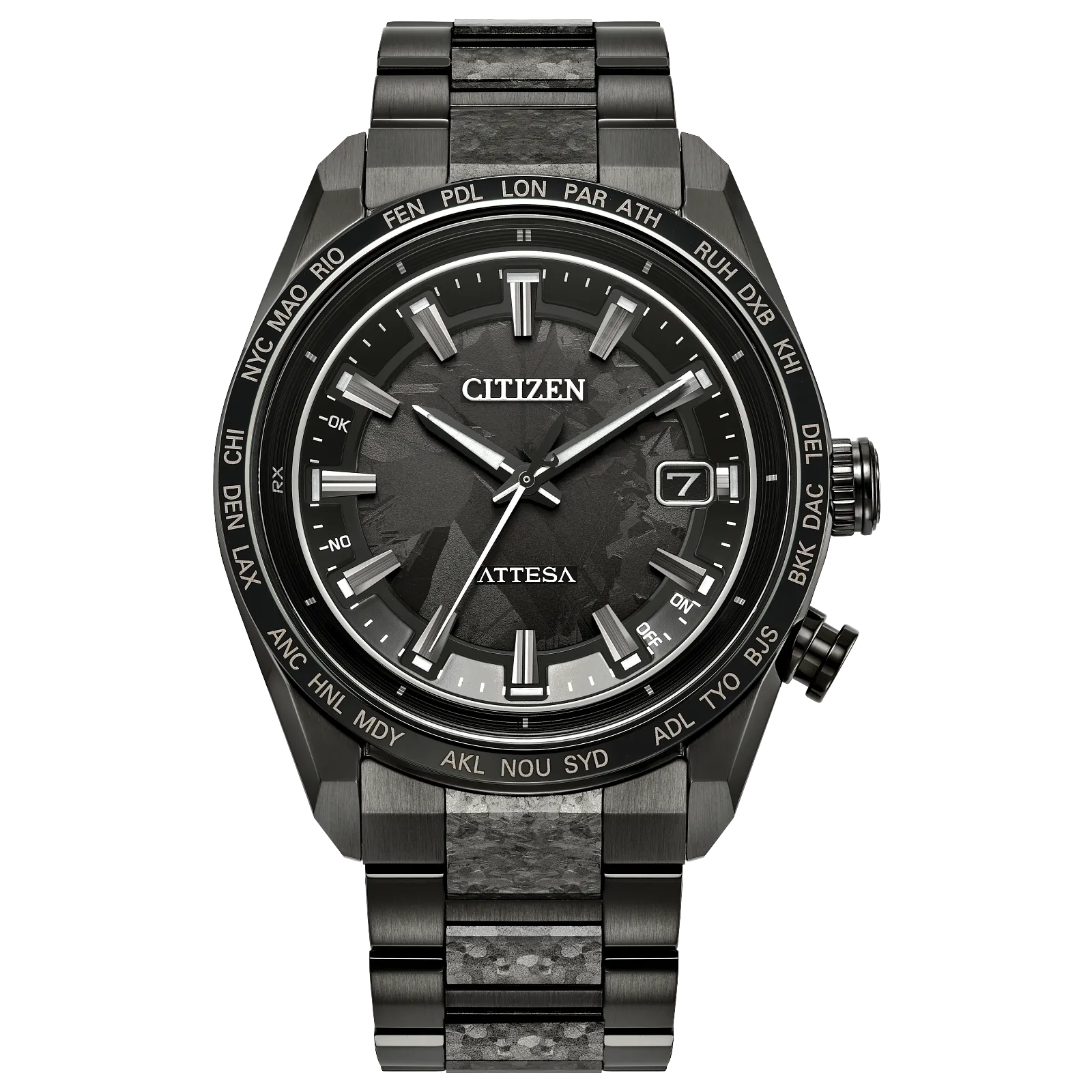 Digital Watches With Multiple Functions-Citizen Eco-Drive Attesa Limited Edition Hakuto-R CB0285-63E